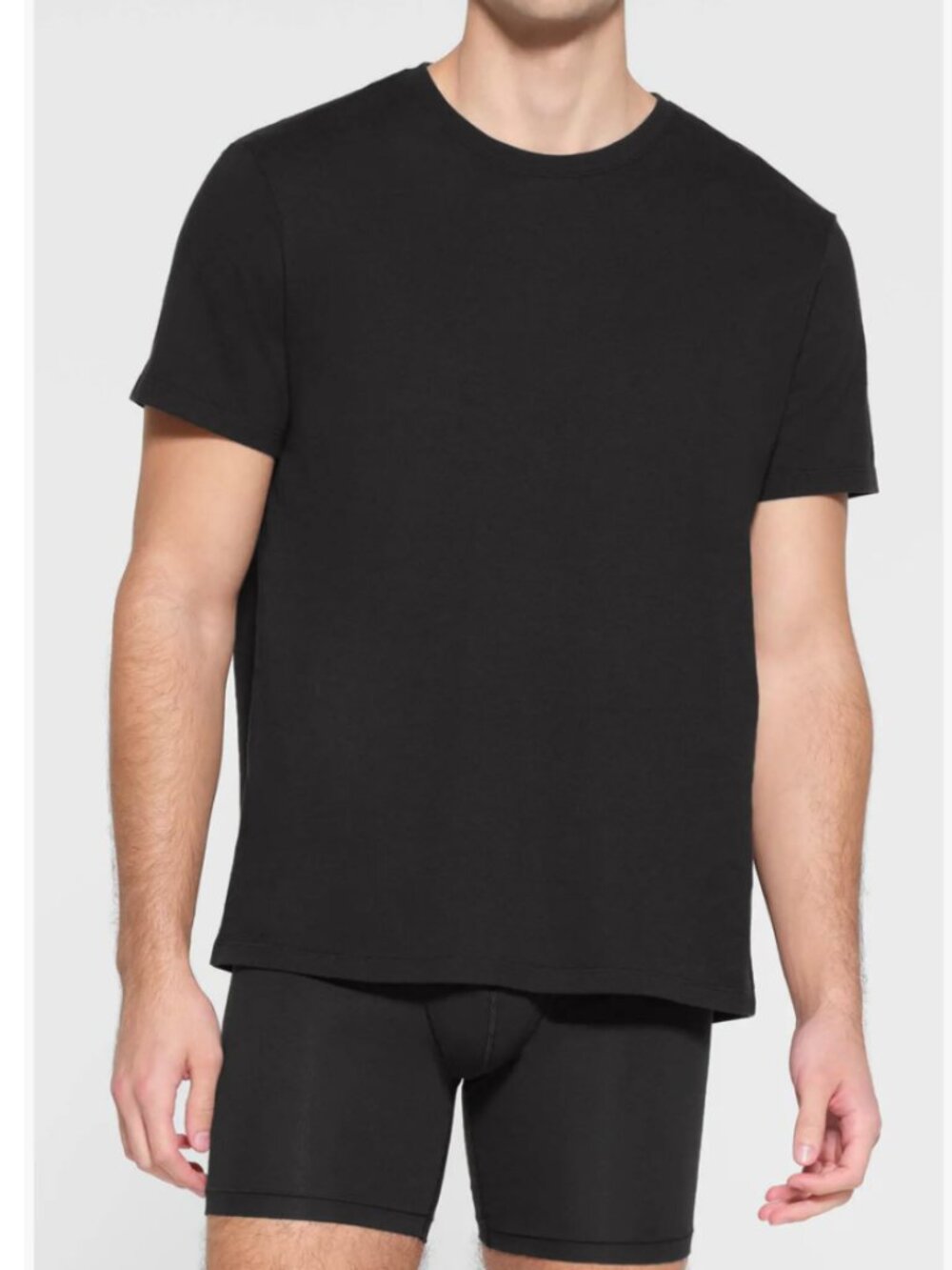 Men's SKIMS black classic Short Sleeve Crewneck Tee